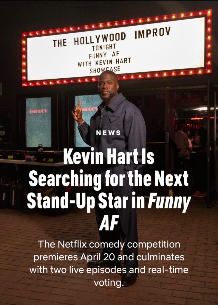 Kevin Hart Funny AF Netflix Special